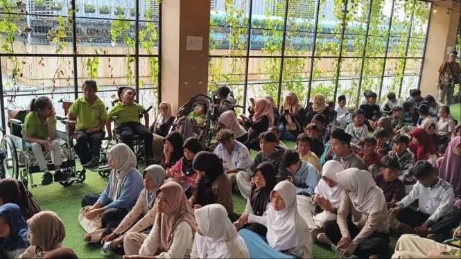 Wakil Wali Kota Bogor Gelar Nobar Film Inspiratif untuk Anak Yatim dan Difabel