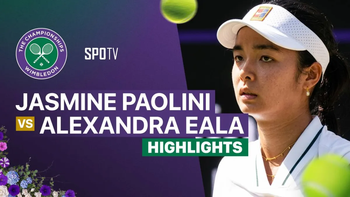 Jasmine Paolini Kalah dari Alexandra Eala di Wimbledon 2026