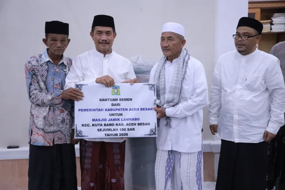 Wakil Bupati Aceh Besar Laksanakan Safari Ramadhan di Lamrabo