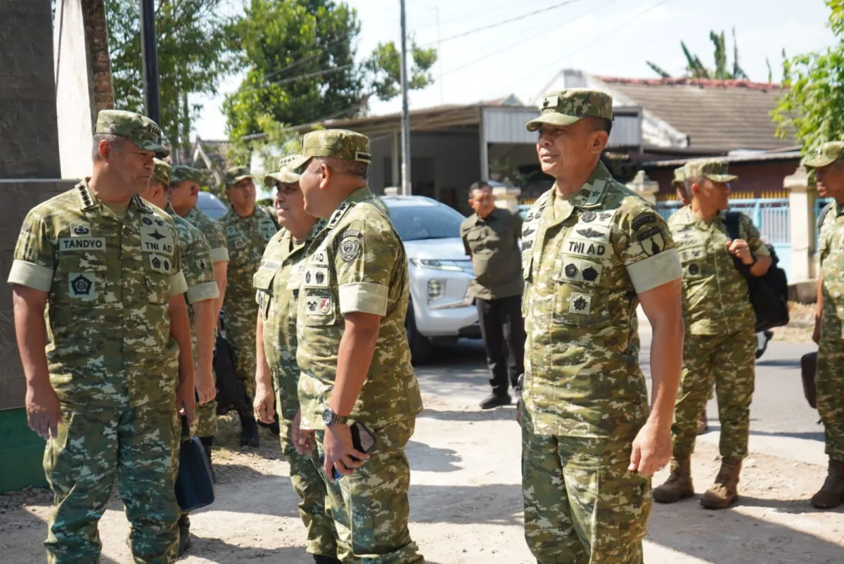Menhan RI Tinjau Pembangunan Brigif TP 33/NS dan Yonif TP 885/BP di Bojonegoro