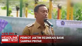 Peresmian Bank Sampah Pintar Kemilau di Jakarta Timur
