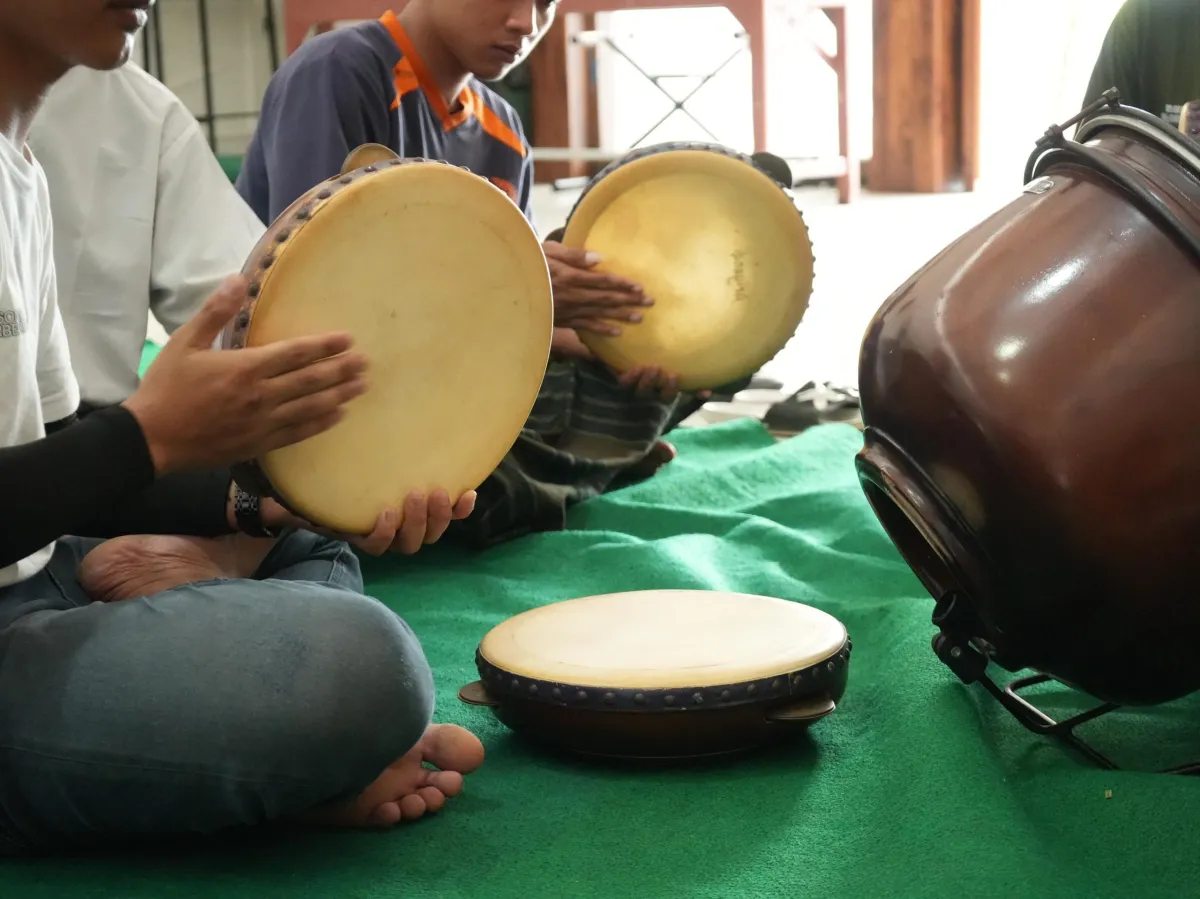 Latihan Hadroh Warga Binaan Rutan Surakarta Hiasi Ramadan