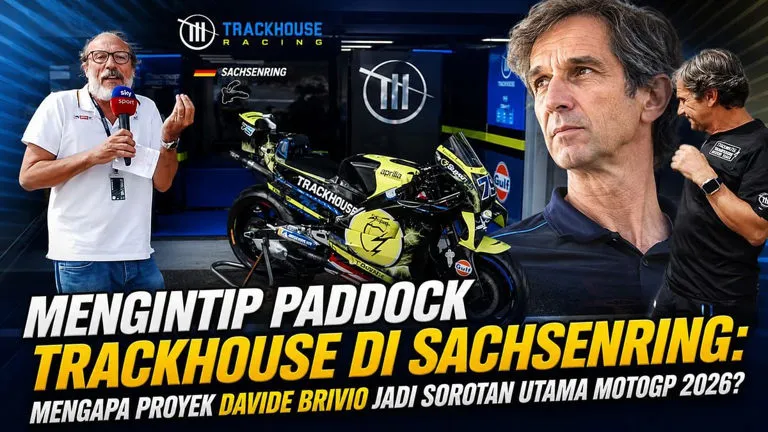 Proyek Davide Brivio di Paddock Trackhouse Jadi Sorotan Menuju MotoGP 2026