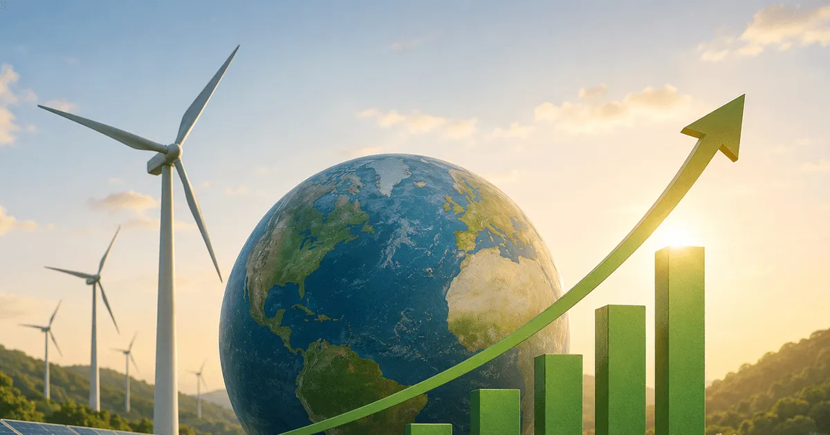 Pasar Energi Terbarukan Melampaui 10 Triliun Dolar AS
