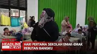 Rebutan Bangku di Hari Pertama Sekolah di Pagedangan