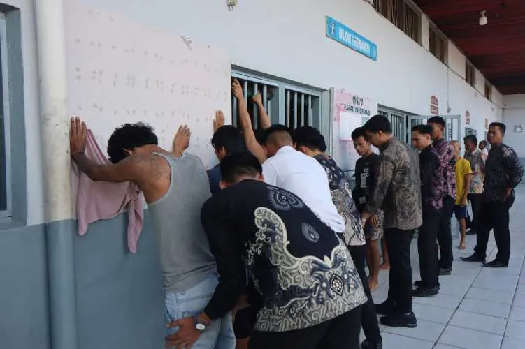 Lapas Tembilahan Gelar Razia Rutin Pastikan Keamanan Selama Ramadhan
