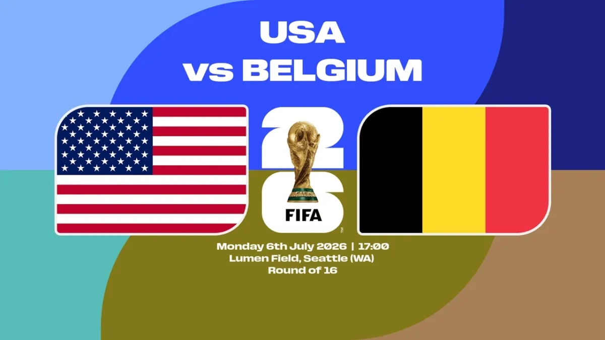 Siaran Langsung Pertandingan Amerika Serikat vs Belgia
