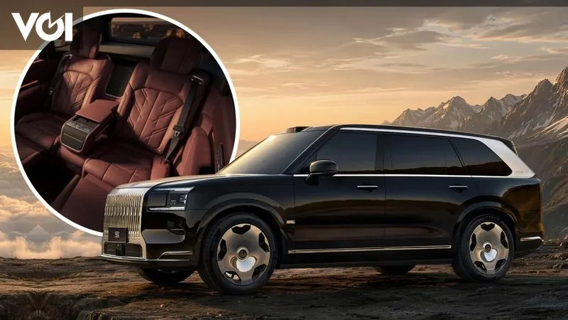 Interior Zeekr 9X Lima Kursi Diperkenalkan, Ruang Kaki Mencapai 1,4 Meter