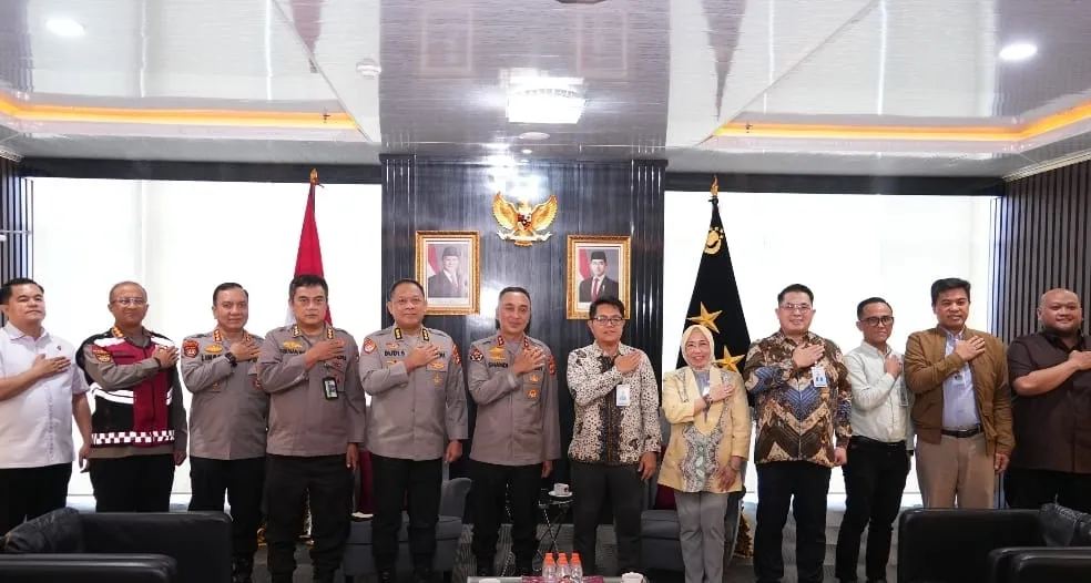 Kapolda Sumsel Terima Direksi Bank Sumsel Babel untuk Perkuat Pengamanan Perbankan