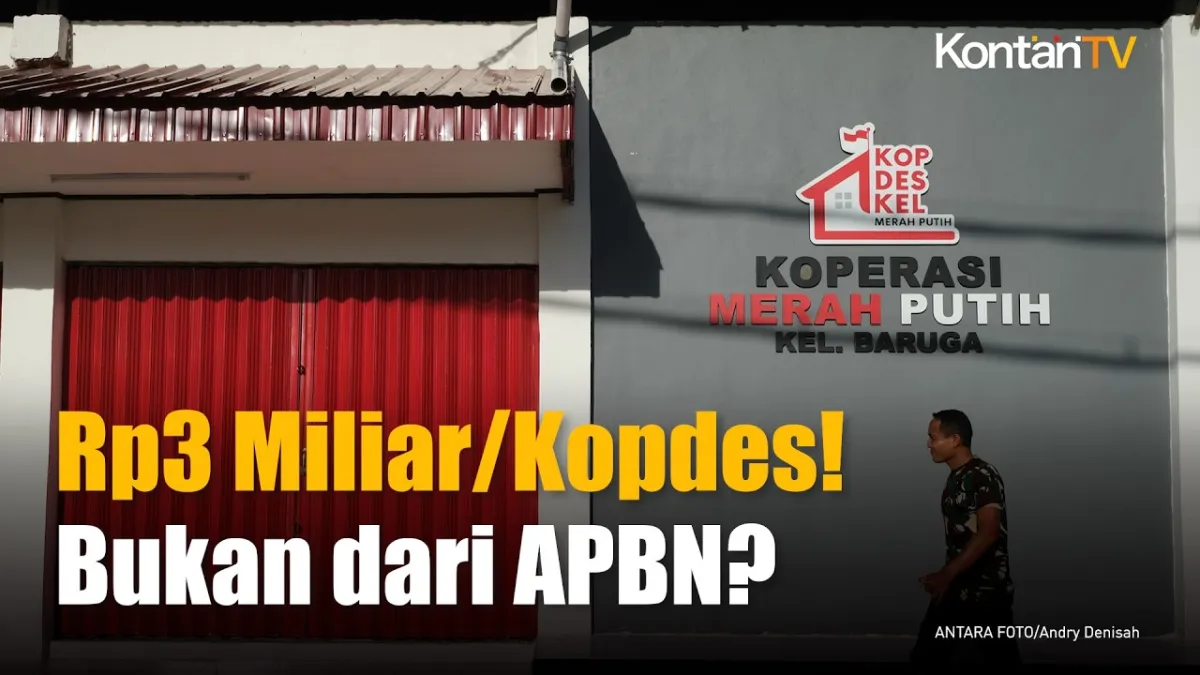 Koperasi Desa Merah Putih Dapat Pinjaman Rp3 Miliar Tanpa Dana APBN