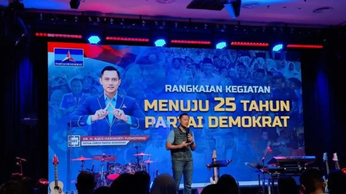 Tiga Agenda Utama Partai Demokrat di HUT Ke-25
