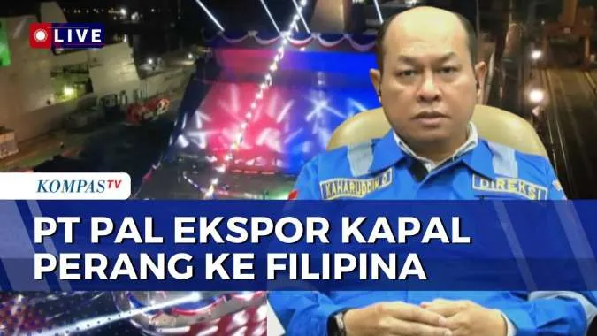 PT PAL Indonesia Luncurkan Kapal Perang Pertama untuk Filipina