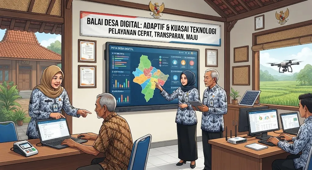 Pelantikan 25 Perangkat Desa di Kunduran, Diharapkan Adaptif dan Kuasai Teknologi