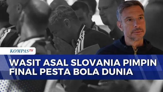 Wasit Slovenia Slavko Vin i Pimpin Final Piala Dunia Spanyol vs Argentina