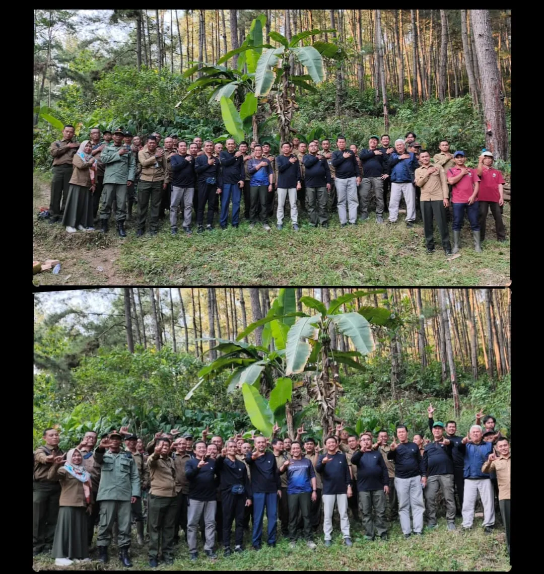 KPH Banyumas Barat Sukses Gelar Kegiatan Hiking dan Camping Produksi Sadapan