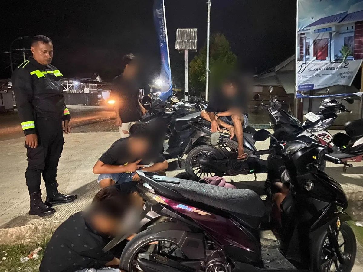 Polsek Waru Tingkatkan Patroli Dini Hari untuk Cegah Balap Liar