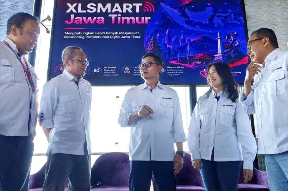 XLSMART Perluas Jaringan 5G di Delapan Kota dan Kabupaten Jawa Timur