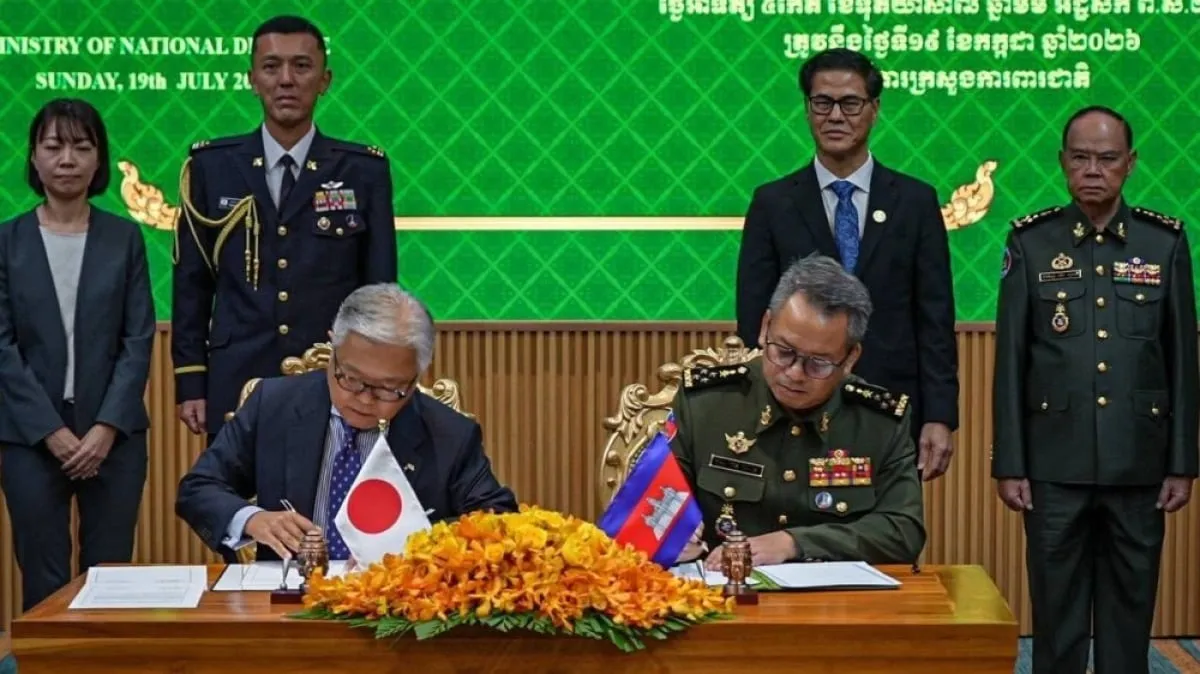 Jepang dan Kamboja Perkuat Kerja Sama Keamanan untuk Perdamaian Regional