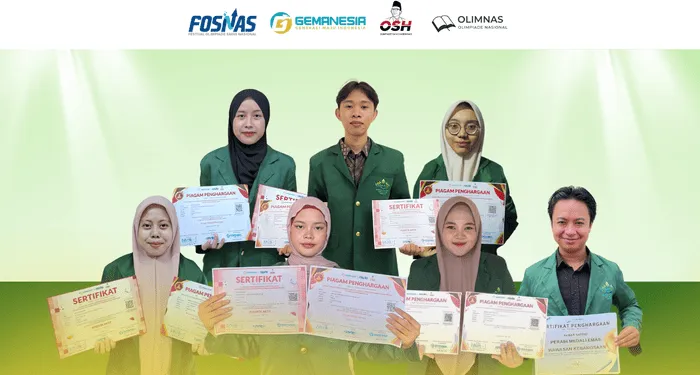 Mahasiswa UIN Raden Intan Lampung Raih Medali di Olimpiade Sains Hardiknas 2026