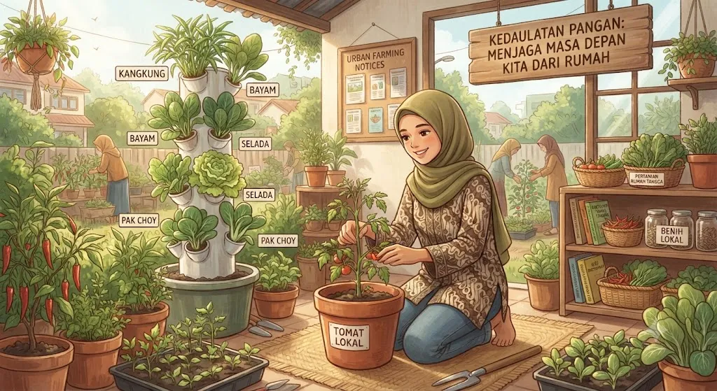 Perempuan Muda dan Kedaulatan Pangan: Merawat Masa Depan dari Ruang Keluarga