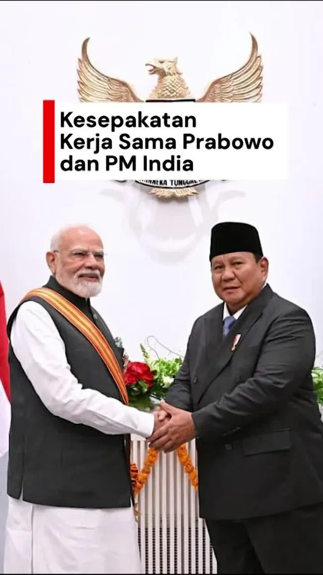 Prabowo dan Modi Sepakati Peningkatan Kerja Sama Keamanan dan Teknologi