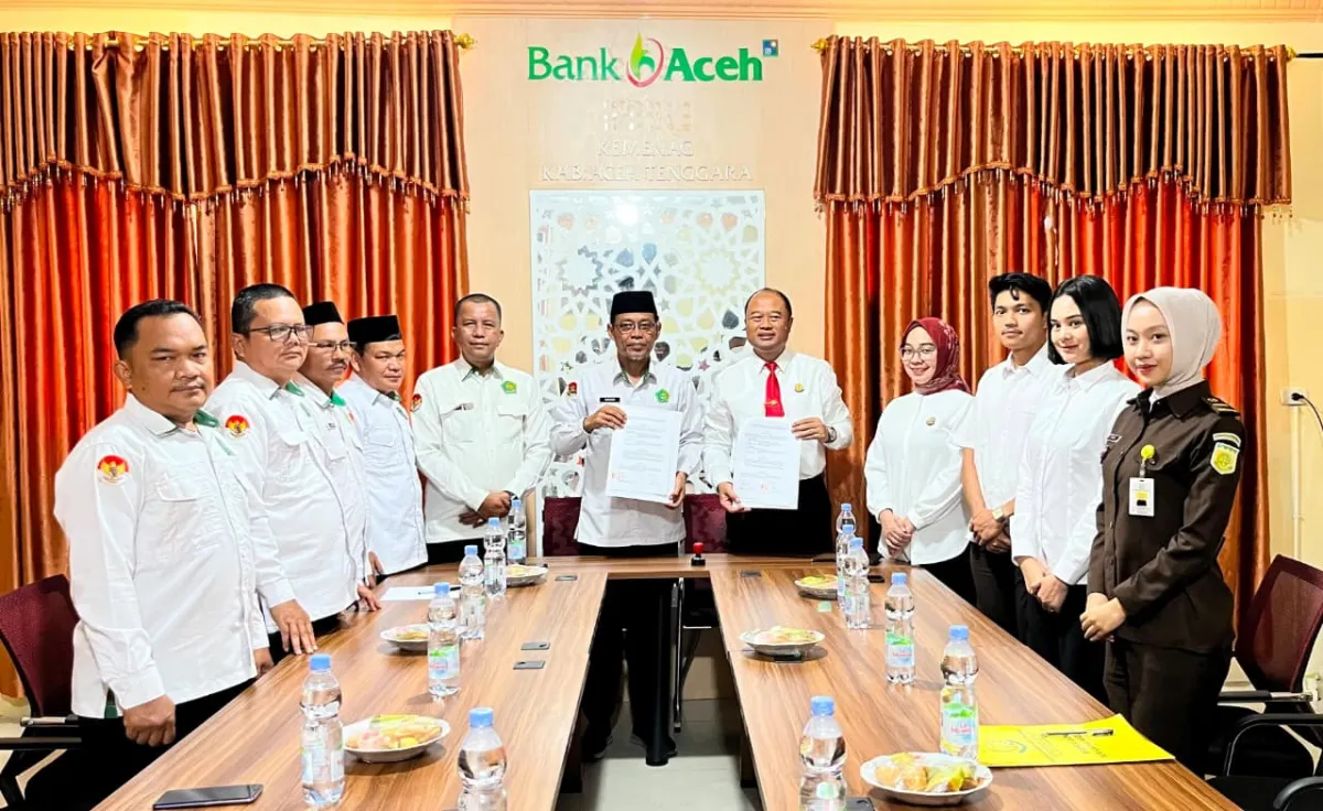 Kemenag Aceh Tenggara dan Kejaksaan Negeri Tandatangani MoU untuk Perkuat Sinergi