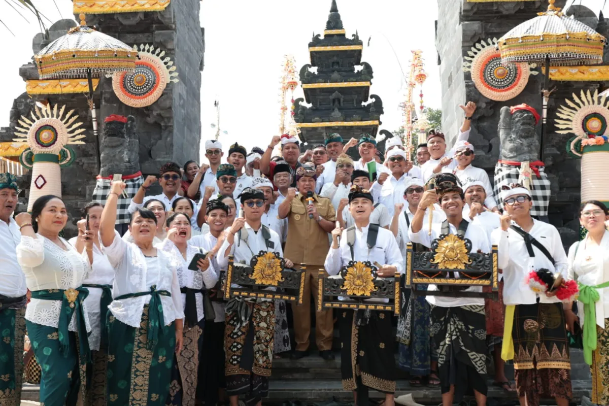 Peresmian Pura Parahyangan Agung Bhuwana Raksati di Tangerang