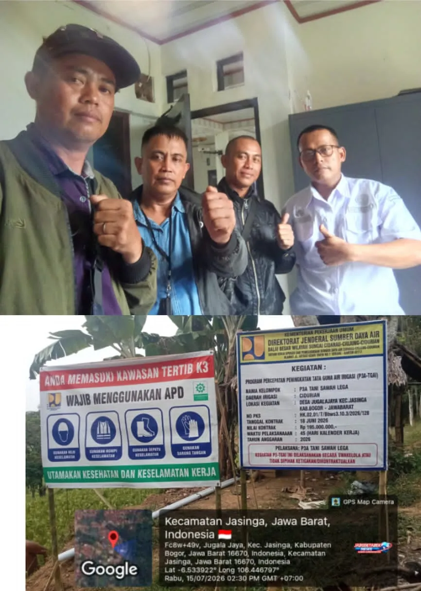 Pelaksanaan Program P3A-TGAI di Desa Jugala Jaya, Kecamatan Jasinga, Kabupaten Bogor