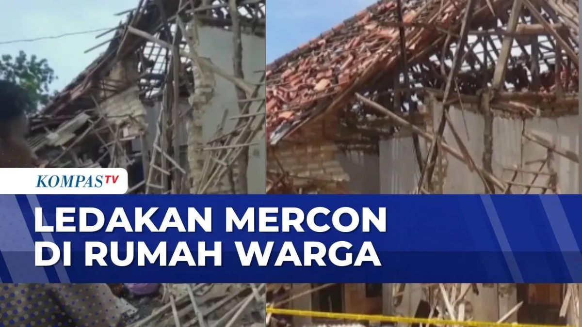 Rumah di Sumenep Hancur Akibat Ledakan Mercon, Dua Orang Terluka