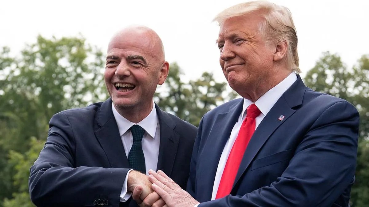 Trump Minta FIFA Tinjau Ulang Kartu Merah Balogun