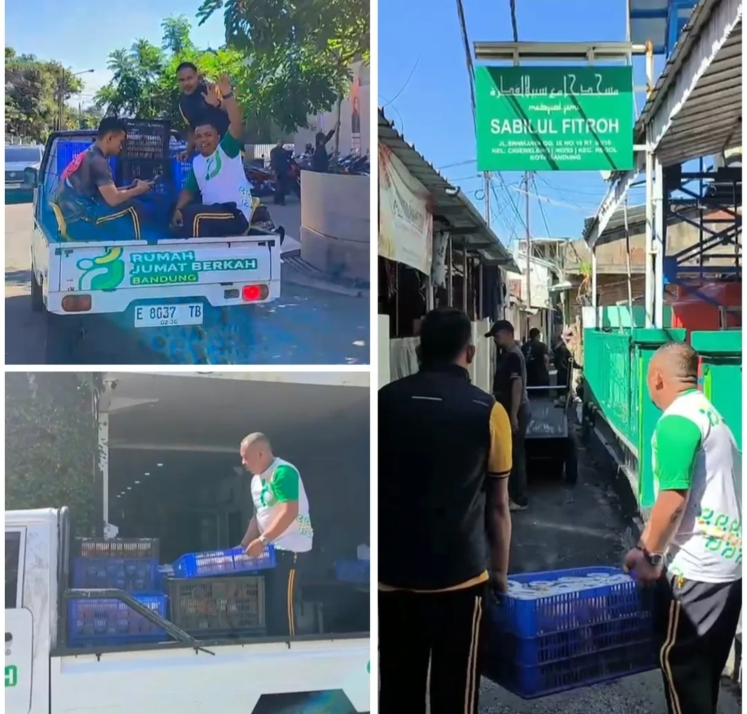 Yayasan Rumah Jumat Berkah Bandung Gelar Aksi Sosial Berbagi Makanan