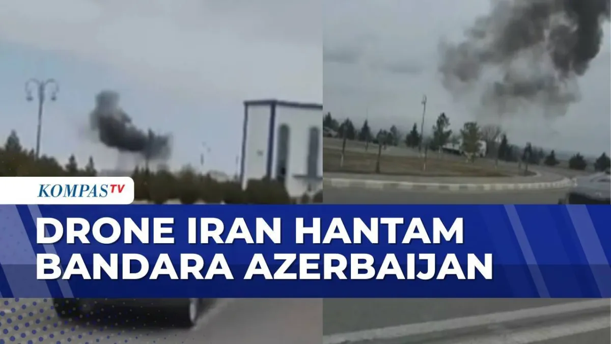 Dua Drone Iran Serang Bandara di Azerbaijan, Dua Terluka