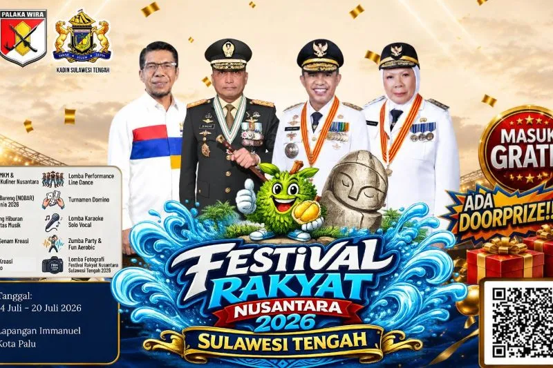Festival Rakyat Nusantara 2026: Pemberdayaan UMKM dan Budaya di Palu