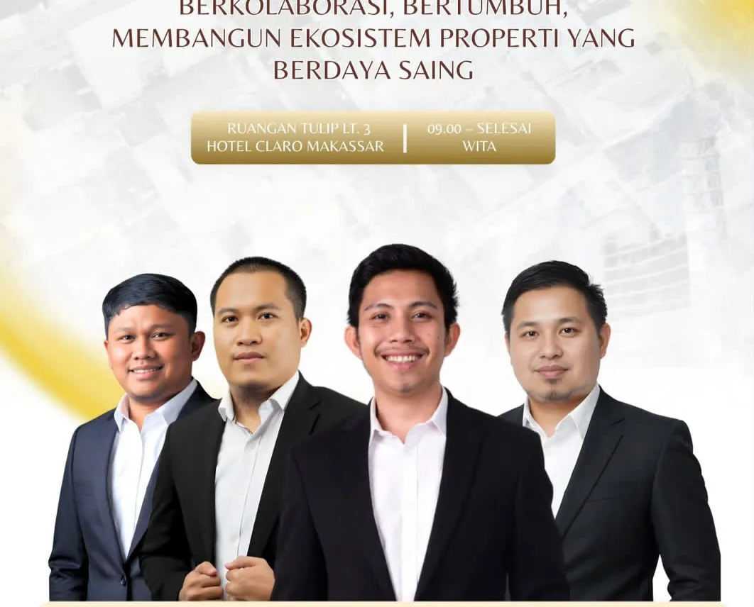 HIPMI Properti Sulsel Gelar Raker di Hotel Claro, Bidik Sinergi Ekosistem Bisnis Modern