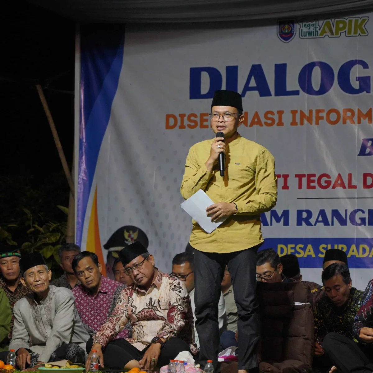 Pemkab Tegal Serap Aspirasi Masyarakat dalam Tilik Desa di Suradadi