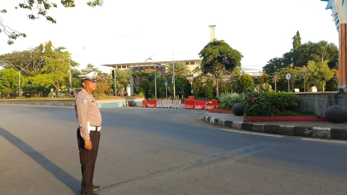 Satlantas Polres Pangandaran Intensifkan Pengaturan Arus Lalu Lintas di Jalur Arteri