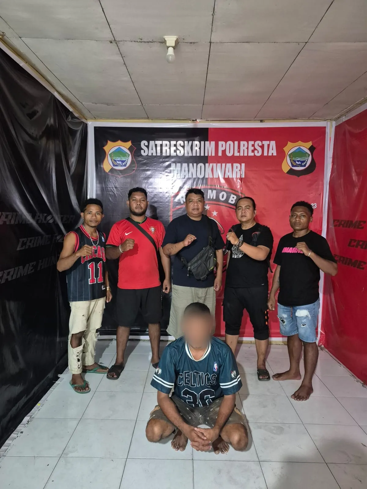 Polresta Manokwari Tangkap Pelaku Pencurian di Pelabuhan