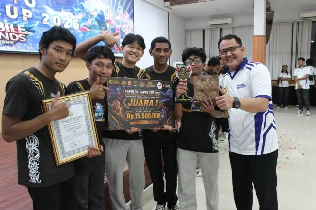 Polda Papua Gelar Turnamen E-Sport Kapolri Cup, Tim Hilkia Raih Juara dan Siap Berlaga di Tingkat Nasional