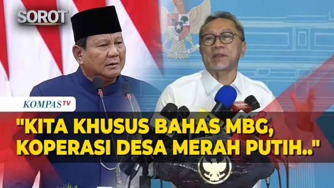 Menko Pangan Bahas Program MBG dan KDMP dengan Prabowo