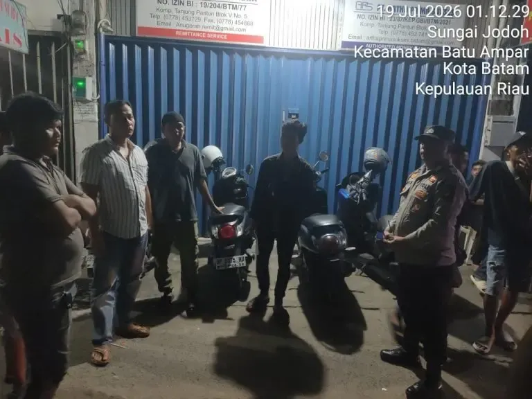 Polsek Batu Ampar Amankan Terduga Penggelapan Motor Berkat Laporan Warga