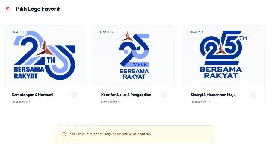 AHY Ajak Masyarakat Pilih Logo Resmi HUT ke-25 Partai Demokrat
