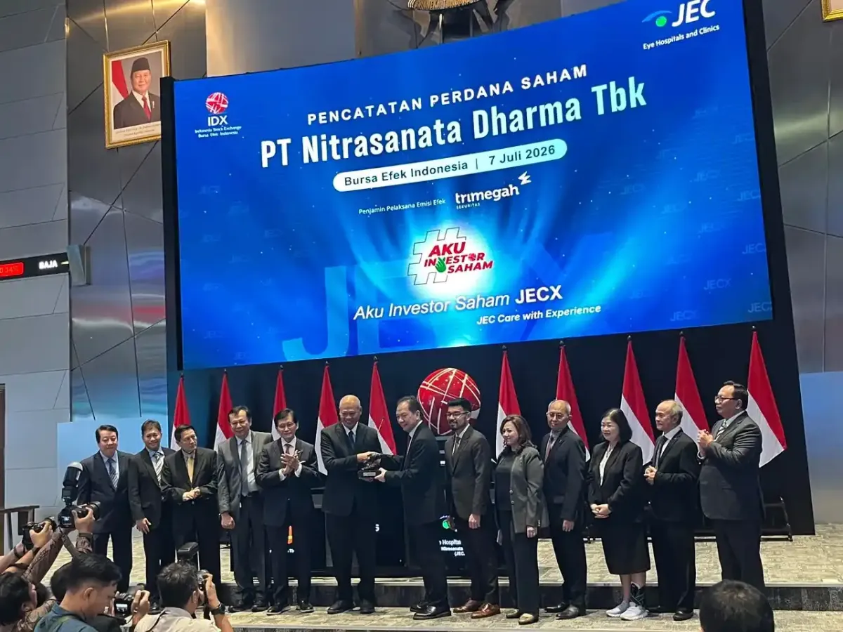 JECX Resmi IPO, Siapkan Ekspansi Layanan Kesehatan Mata