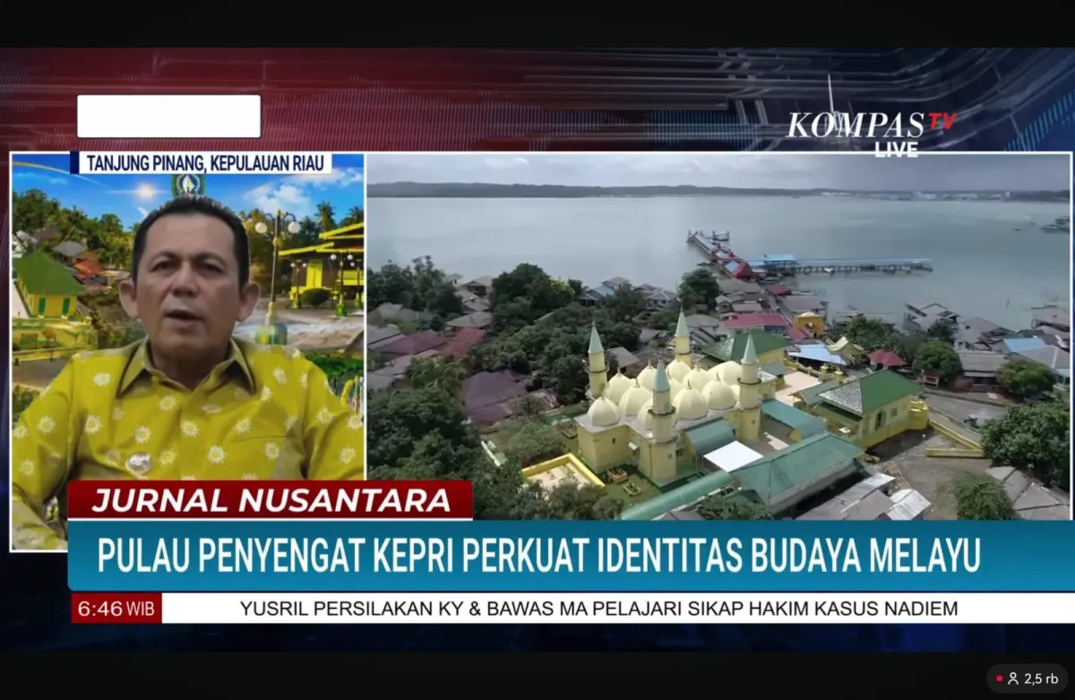 Gubernur Ansar Paparkan Peran Pulau Penyengat dalam Sejarah Budaya dan Bahasa Indonesia