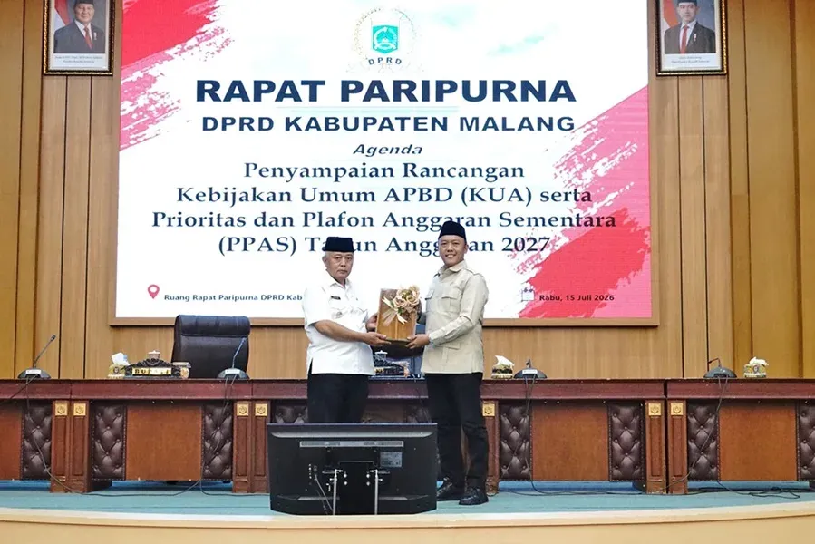 Rancangan KUA dan PPAS Tahun Anggaran 2027 Diajukan di Rapat Paripurna
