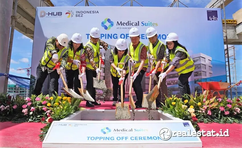 Sinar Mas Land Gelar Topping Off Medical Suites, Pusat Kesehatan Berstandar Internasional di BSD City