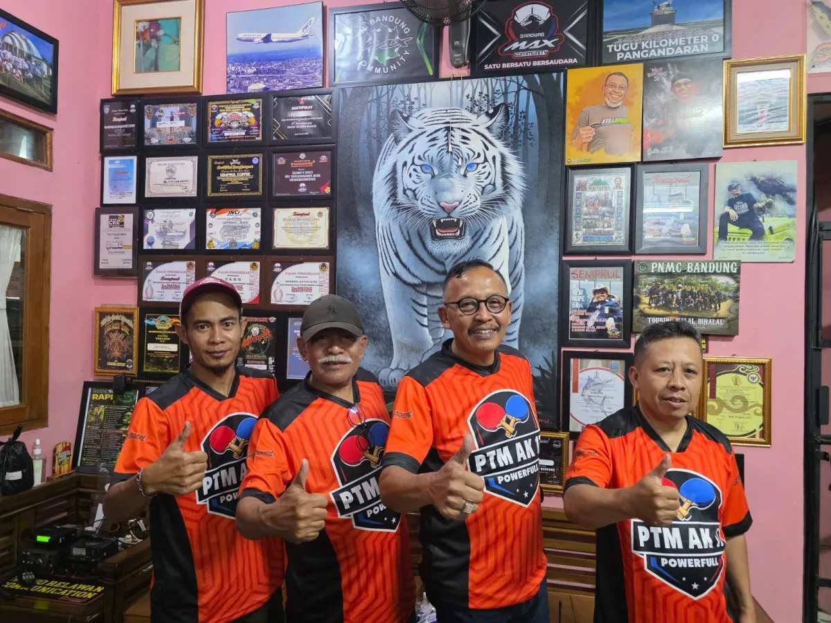 Turnamen Tenis Meja 'Semprul Cup' Resmi Dibuka di Antapani Kidul