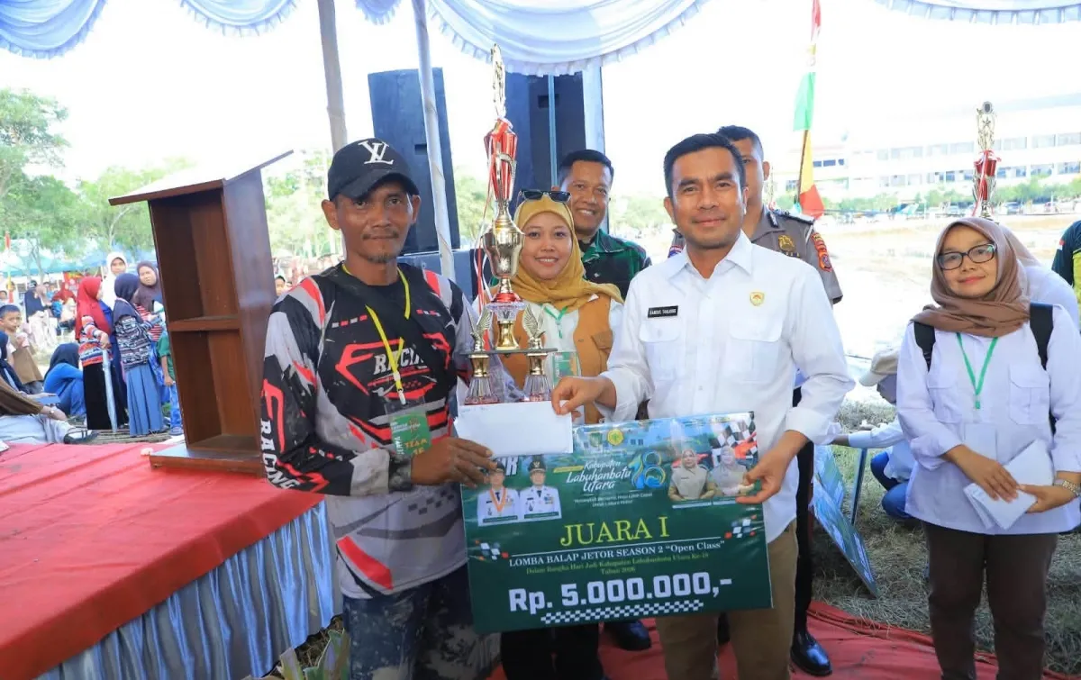Balap Jetor Season 2 Memeriahkan HUT ke-18 Labuhanbatu Utara