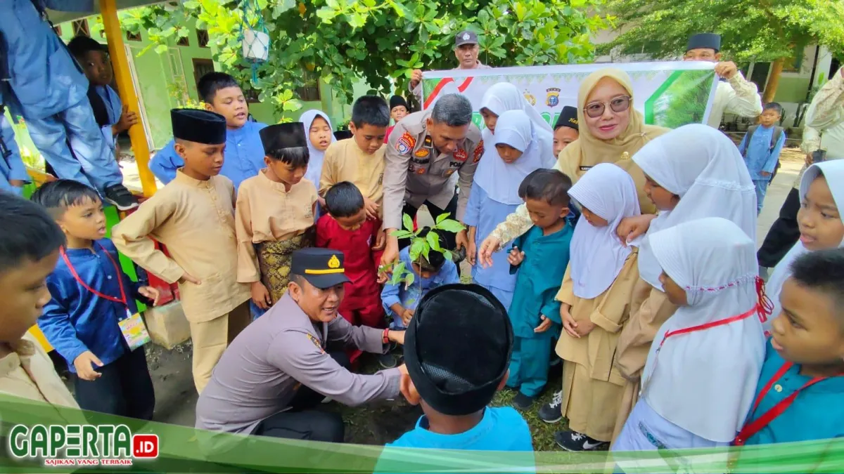 Polsek Dumai Timur Hadiri Penutupan MPLS di SDN 009 Tanjung Palas