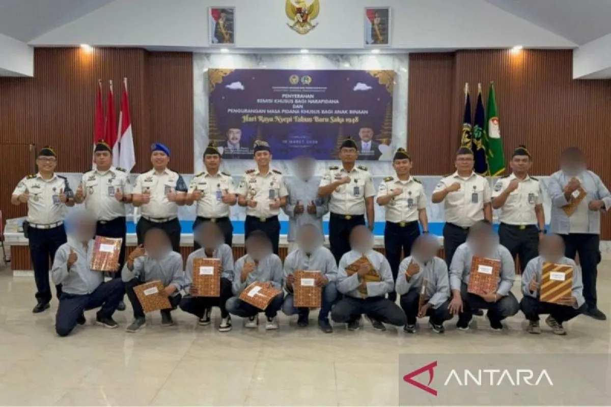 Sepuluh Warga Binaan Rutan Medan Terima Remisi Khusus Nyepi 2025