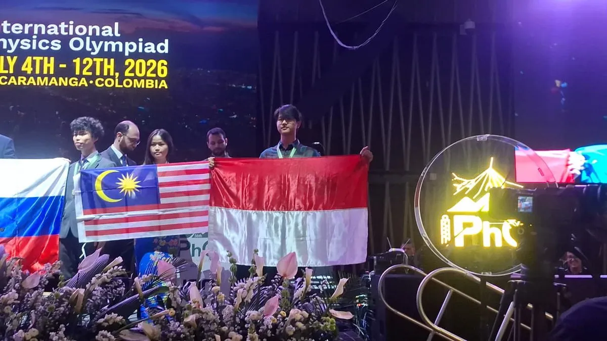 Siswa Indonesia Meraih 5 Medali di Olimpiade Fisika Dunia